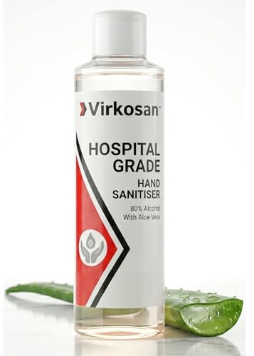 Virkosan Professional Hospital Grade Hand Sanitiser Alcohol Gel 80% Alcohol