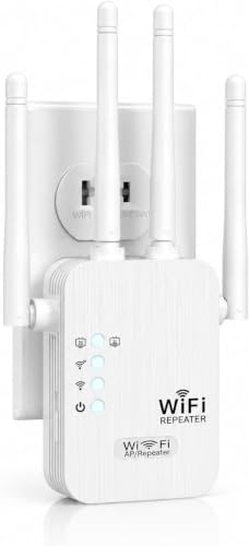 2026 WiFi Extender, WiFi Repeater, WiFi Booster, Covers Up to 5500 Sq.ft and 50 Devices, Internet Booster - with Ethernet Port, Quick Setup, Home Wireless Signal Booster (small)