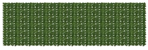 vidaXL Balkonsichtschutz mit Blättern Grün 500 x 150 cm, Künstliches Efeu für Sichtschutz, moderne Balkon-Deko, pflegeleicht, wetterfest, Gartenteilung, Outdoorschutz