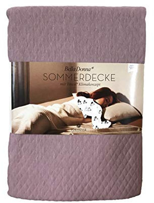 Formesse Sommerdecke Baumwollmischung Rosenholz Größe 150x220 cm
