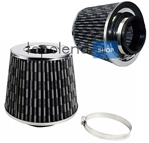 Topolenashop Filtro Aria Sportivo Universale Conico Adatto alla Maggior Parte delle Autovetture in Commercio