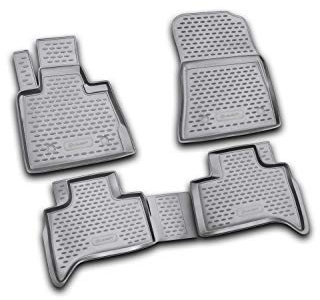 Element 3D Gummimatten Set passend für BMW X5 | Mk1 I (E53) | 1999-2006 | 100% passgenaue Auto Fußmatten, robuste Universal Fußmatte Auto, Gummimatten Auto