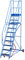 12 Tread Mobile Warehouse Steps | ANTI-SLIP STEP EN131-7 | 4m Portable Safety Ladder Stairs & Wheels – 3m Platform Height – Handrail & Guardrail Safe Picking – STRONG STEEL FRAME Easy Movement