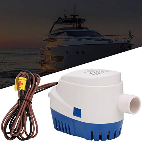 Keenso Bomba Marina de achique de 24V, Hybp2-G1100-02 Silencioso Completo Sumergible ecológica silenciosa Completa Sumergible Ambiental Alto Flujo
