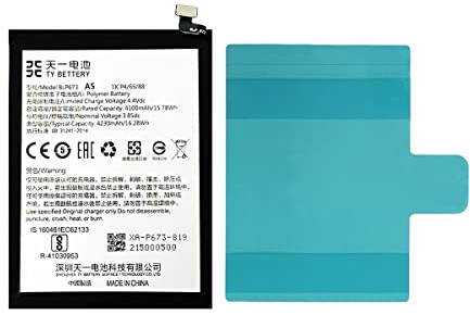 [TY BETTERY] Akku kompatibel mit BLP673 Oppo A3s / A5/ A5s / A7 / A9 2020 / A12 / Realme 2 / Realme C1