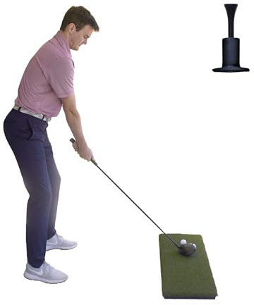 The Original Country Club Elite® von Real Feel Golf Mats® 3 x 90 cm Schlagstreifen, strapazierfähige kommerzielle Übungsmatte, akzeptiert EIN echtes Abschlagstück, Schwingen Sie nach unten und durch,