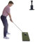 The Original Country Club Elite by Real Feel Golf Mats 1' X 3' Hitting Strip| Heavy Duty Commercial Practice Mat | Accepts A Real Tee | Swing Down and Through | Indoor/Outdoor