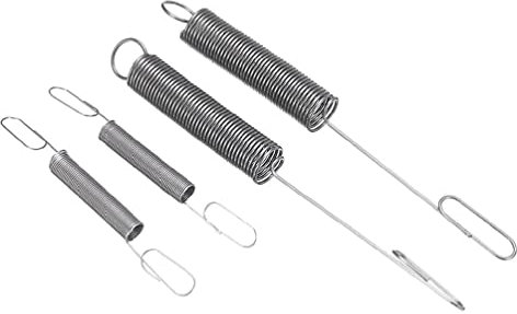 Edelstahl 4 Stück Rasenmäher Feder Geeignet für viele Mountfield/Castel Garden/Rasen/Hayter Rasenmäher Ersatzteile & Zubehör für Rasenmäher