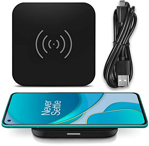 Wireless Charger QI-Zertifizierte Kabellose Induktive Ladestation 15W 10W 7,5W 5W kompatibel mit Sony Xperia XZ3 XZ2 und Allen QI fähigen Smartphones, Modell:M01_10W_Schwarz