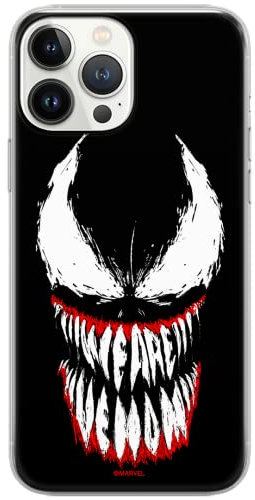 Ert Group custodia per cellulare per Iphone 13 PRO originale e con licenza ufficiale Marvel, modello Venom 005 adattato in modo ottimale alla forma dello smartphone, custodia in TPU