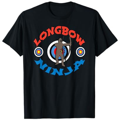 Mittelalterlicher Bogenschießen Bogenschießen Bogen Japanische Bogenschießen Ninja Bogenschütze T-Shirt