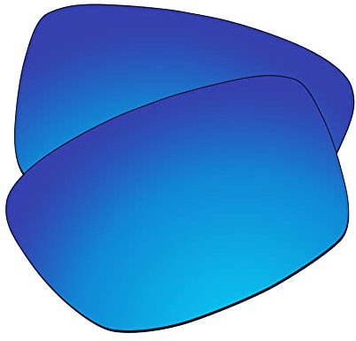 EZReplace Lenses Replacement for Oakley Square Wire 2 2014 OO4075 Sunglasses (Polarized Lenses) - Fits Oakley Square Wire 2 2014 Frame (Ice Blue)