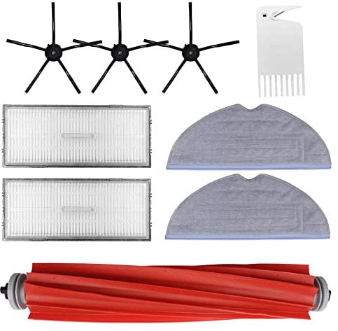 KENSHIRE 9 Pack S7 accessories kit compatible for Xiaomi Roborock S7 S7+ S7 Pro S7 MaxV S7 MaxV Ultra accessories replacement parts S75 T7 plus T7S brush roller, filters, side brush, mop cloths