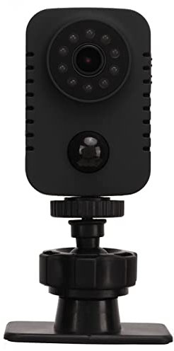 MD29 Mini Caméra HD 1080p, Caméra Portable Infrarouge Grand Angle, Caméra Infrarouge PIR Prise de Vue en Perspective à la Première Personne avec Conception de Clip Arrière