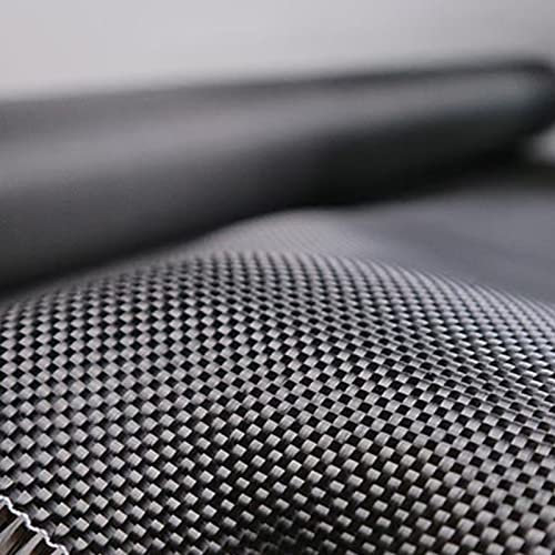 COYOUCO Kohlefaser-Stoffgewebeplatte, Einfaches Gewebe-3K / 240G-T300 Kohlefaser Gerolltes Gesäumtes Gewebe Für Autos Reparatur, Drohnen, RC & DIY-Projekte,50x100cm