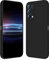 RankOne Hülle für Oppo Find X3 Lite (6.43 Inches) Weiche TPU Silikonhülle - Schwarz