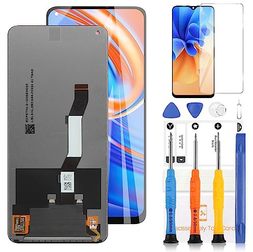 LADYSON Pantalla LCD para Xiaomi Mi 10T 5G/Mi 10T PRO 5G/Redmi K30S M2007J3SC M2007J3SY Reemplazo Pantalla LCD Display Touch Screen Digitalizador Kit de Reemplazo con Herramienta (negro)