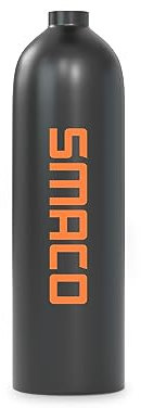 SMACO Mini Bouteille de Plongée Bouteille Vide en Aluminium pour Réservoir de Plongée –Légère et Durable