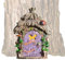 Miniatur Fairy Home Fenster Und Tür, Garten Outdoor Statuen Bäume Dekoration Feentür Wichteltür Garten Türen Und Fenster Aus Harz, Gartendeko Figuren Statuen, Garten Dekoration Skulptur Statuen