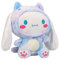 Buntes Cinnamo roll Plüschtier 37cm, Kawaii Cartoon Starry Eyes Hundepuppe Plüschtier Spielzeug Geschenke für Jungen Mädchen, Kindertag Geschenk (Buntes)