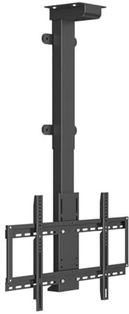 Deckenhalterung Elektrisch TV-Halterung - Mit Motorisierter TV-Deckenhalterung Mit Fernbedienung, Hängender TV-Halterung, Elektrischem TV Lift Und Speichereinstellung, Für 32 Bis 75 Fernseher