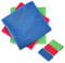 Purfie Premium Microfiber Cloth-Pack of 12-Large 40x40cm-Ultra-Soft Thick Highly Absorbent Lint-Free Cleaning Cloths-Reusable Microfibre Cleaning Cloth for Kitchen Car Home All Surface-Blue Red Green