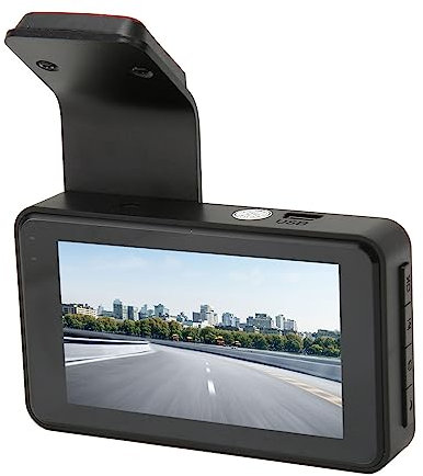 3,0-Zoll-Dual-D-Kamera mit 296P-HD-Display, Vorder- und Rückaufnahme, 70°-Weitwinkel, WiFi-Fernbedienung, Fahraufzeichnung für Unfälle – Dual-Line-Auto-DVR