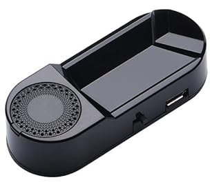 Solar-Powered Fake Car Alarm LED Light Dummy Alarm Box with Red Flashing Light Anti-Theft Van Security System Solar Car Alarm System Simulated Car Alarm Blinking LED Security Warning Light Red