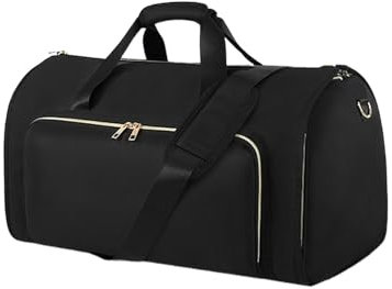 Duffle Garment Bag - Travel Garment Bag, Garment Carry Bag | Suit Carrier Travel Bags, 2 in 1 Carry Convertible Duffle Garment Bag, Suitcase Suit Business Travel Bag for Men Women