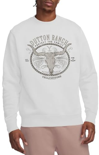 YELLOWSTONE Unisex Yellowstone Dutton Ranch Crew Sweatshirt Sweatshirt