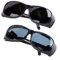 NbgrvB Lunettes de soudage de qualité supérieure avec lentille en polycarbonate - Ajustement confortable - Convient pour les tâches de soudure (noir)