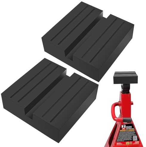 Chelhead - Almohadillas rectangulares para gato (goma, 2 unidades), color negro