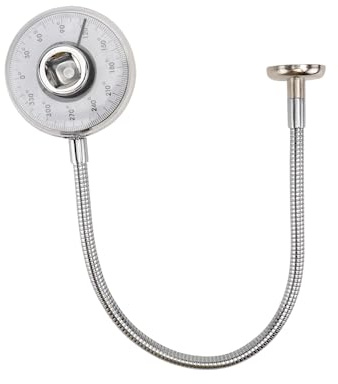 Gatuida Angle Torque Wrench Torque Angle Gauge Scale and Precise Measuring Tool