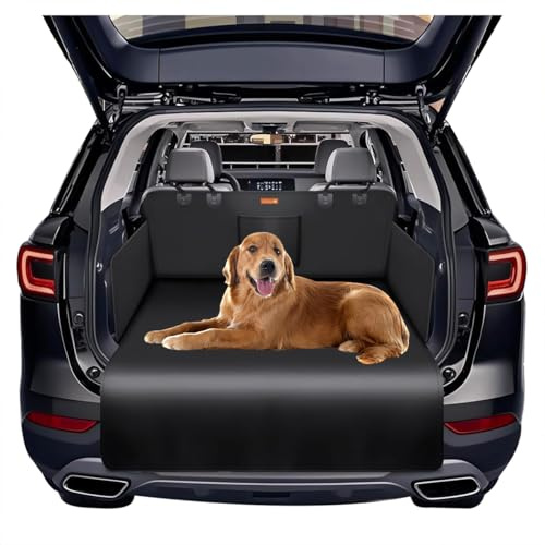 ELECTROCNT Kofferraumschutz Hund für Audi Q2 2017-2025, mit Seiten- und Ladekantenschutz Hundedecke Auto Kofferraum Schutzmatte für Hunde
