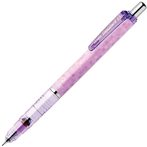 Zebra DelGuard Druckbleistift, 0,5 mm, quadratischer violetter Korpus (P-MA85-SQV)