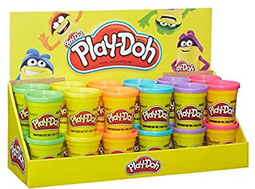 Hasbro HSBB6756 Play Doh-Single Can Assortito 44; Confezione da 24