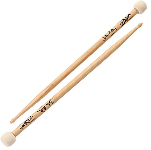 Zildjian Artist Series Hickory Mallets - John Riley - Double Stick/Mallet Pair with Felt Head