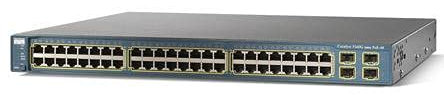 Cisco WS-C3560-48PS-S Catalizzatore Ethernet Switch w/Rack Ears Power/Console Cavi