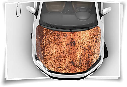 Medianlux Rost Blech Alt Verostet Stahl Motorhaube Auto-Aufkleber Steinschlag-Schutz-Folie Airbrush Tuning Car-Wrapping Luftkanalfolie Digitaldruck Folierung