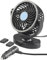 Lescars Ventilator 12V: Kfz-Ventilator für 12-V-Anschluss, 2 Geschwindigkeits-Stufen, 3 Watt (12 Volt, Auto Volt, Innenraum)