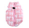 Tnfeeon Pet Dogs Jacket Pet Winterbekleidung Warme, weiche Hundeweste für kleine und mittlere Hunde Pet Winterjacken(M-Rosa)