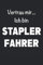 Gabelstapler Fahrer Staplerfahrer Transport Hubwagen Notizbuch