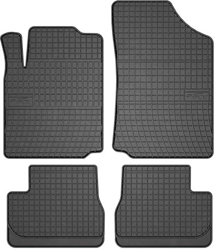 MOTOS Gummimatten Auto Fussmatte passend für Citroen C2 2003-2009 Hatchback Verbessern Sie Ihren Reisekomfort mit Antirutschmatte Auto - Allwetter fußmatten Auto, Schutz vor Verschmutzung