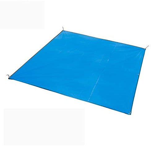 FURUIWUFENG Estera de Playa Matera de Campamento Picnic al Aire Libre Impermeable Estera Tienda Tienda Sombra Playa Manta Oxford Ground Twning Manta de Picnic (Color : Blue 4 Person)