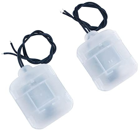 DollaTek 2PCS 260 Mini-Mikromotor 12V 6000rpm mit Kunststoffgehäuse Mini-Vibrations-Mikromotor für DIY-Massagepad