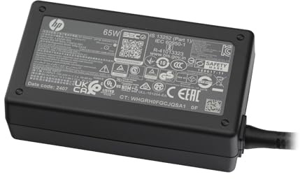 HP EliteBook 840 G6 Original Chargeur 65 Watt Angulaire