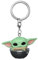 Funko POP, Keychain, Star Wars, The Mandalorian S9, Grogu (The Child, Baby Yoda), Mini Figura in Vinile da Collezione Novità Portachiavi, Riempitivi per Calze, Regalo, TV Fans, Minifigure