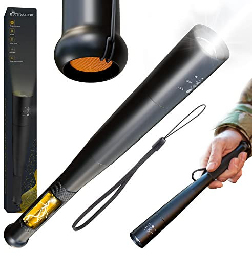 EXTRALINK EFL-1101 COMBAT Taschenlampe 10W 300lm LED Taschenlampe Blitz SOS-Funktionen 5 Lichtmodi Taschenlampe Batteriebetrieben Wasserdicht Strahlfokuseinstellung Camping Outdoor Notfall