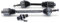 ATEC Germany 2x Antriebswelle vorne links & rechts Gelenkwelle, 1x Steckwelle Kompatibel mit VW MULTIVAN T5 (7HM, 7HN, 7HF, 7EF, 7EM, 7EN), TRANSPORTER T5