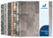 Floordirekt Atlantic Zala 997M PVC Flooring, Vinyl Flooring, CV, Linoleum Floor Covering for Kitchen and Balcony in Wood/Tile/Stone Look, Robust and Easy to Clean, 100 x 200 cm
